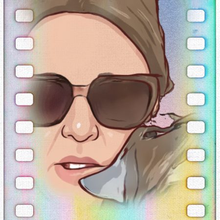 Illustrated portrait of Carri